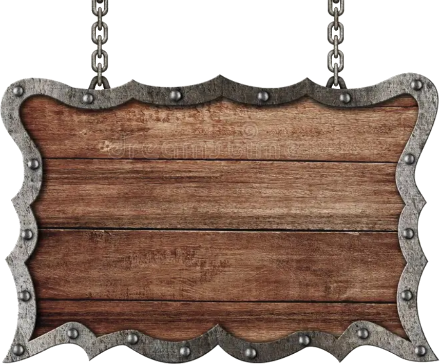 Hanging sign